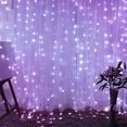 thumbnail image 3 of Halloween Decorations Clearance Sale  Curtain Lights Creative Party Wedding Curtain Lights USB String Light With Remote Control(buy 2 get 1 free), 3 of 3