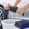 thumbnail image 7 of Nsxcdh Cleaning Cloths 5PC Cleaning Cloths Reusable Thickened Wipes for Kitchen Glass and Car Windows Lint Free Absorbent Microfiber Towels, 7 of 7