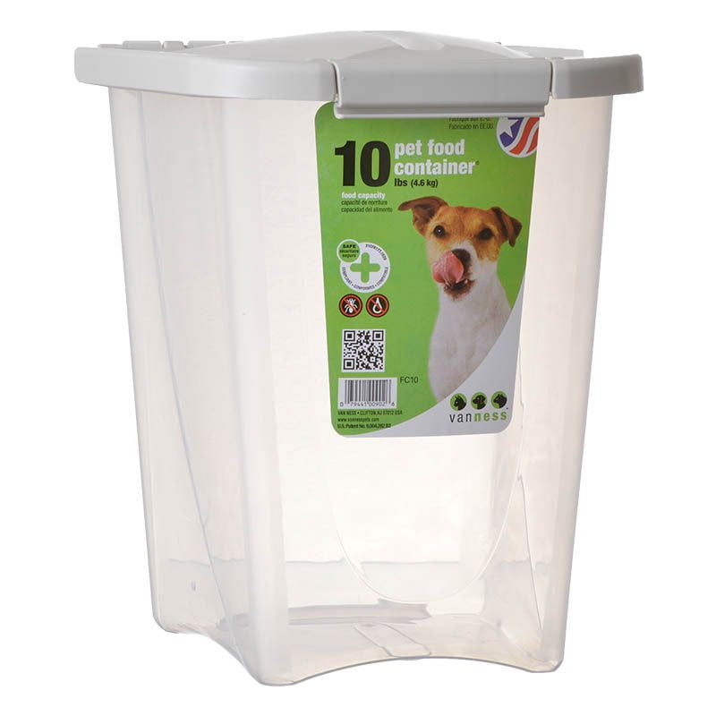 Van Ness Pet Food Container, 10 Lb