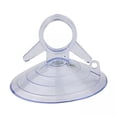 thumbnail image 1 of Abbracc 6xSmall Suction Cup Window Sucker Holder for Kitchen Home Organization Mirrors Clear, 1 of 9
