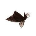 thumbnail image 2 of Brown Sheer Chiffon 21 inch Square Scarf  - 50s Style - Hey Viv Retro, 2 of 2