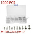 thumbnail image 1 of Phillipspan Tête Auto-Taraudée Vis Kit de Vis M1 M1.2 M1.4 M1.7 Neuf, 1 of 8