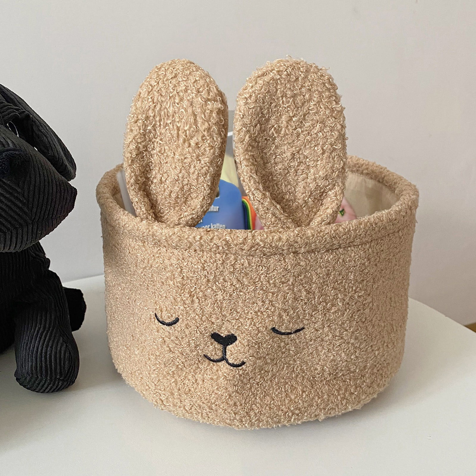 Easter Decor Happy Easter Bunny Long Ears Bags Easter Basket Buckets Easter Bags Children Gift Storage
