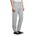thumbnail image 2 of Hanes Mens EcoSmart Fleece Jogger Sweatpant with Pockets, L, Light Steel, 2 of 2
