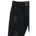 thumbnail image 3 of X RAY JEANS  Little Boy's Moto Jeans, Jet Black, 4, 3 of 6