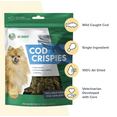 thumbnail image 4 of Dr. Marty Cod Crispies Freeze Dried Cod Skin Dog Treats, 4-oz, 4 of 6