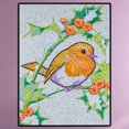 thumbnail image 3 of Taladro Mosaico Pájaro Dibujo Artesanal Cristal Ygjytge, 3 of 9