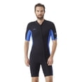 thumbnail image 2 of Shorty Hevto 2 mm de Neopreno para Hombre para Surf y Buceo Azul XXL, 2 of 6