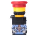 thumbnail image 3 of 22Mm Nc Pas de Champignon Rouge Interrupteur d'Arrêt d'Urgence 660V 10A, 3 of 3