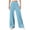 Sky Blue, variant on Sweatpants for Women 2026 Spring Fall Elastic High Waist Wide Straight Leg Casual Loose Sweat Pants with Pockets