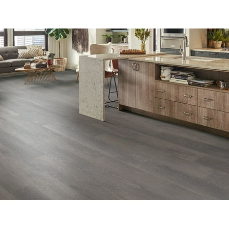 Mode 8" in. x 48 in. Color Rumble, Laminate Wood Flooring (21.26 sq. ft. / Carton)