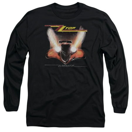 Zz Top Eliminator Cover Mens Long Sleeve Shirt