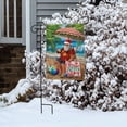 thumbnail image 4 of Briarwood Lane Beach Time Santa Christmas Garden Flag, 4 of 4