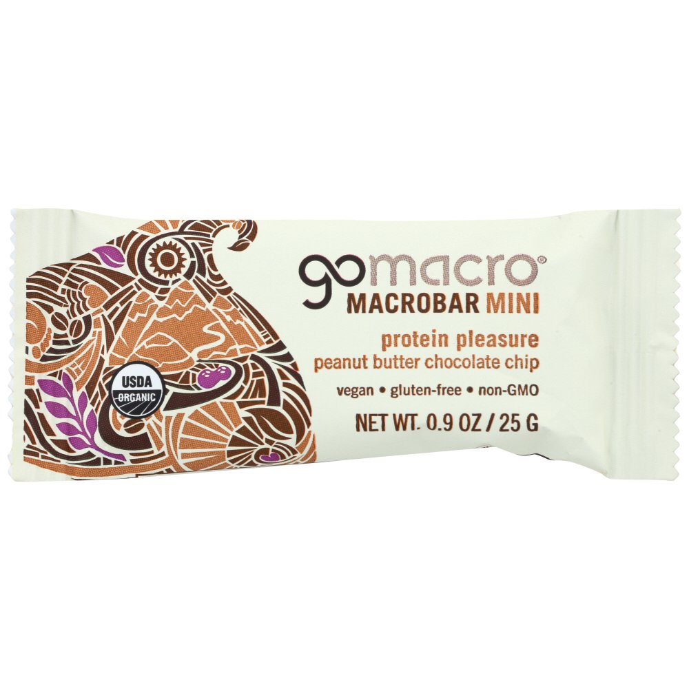 Gomacro Bar Peanut Butter Chocolate Chip, .9 Oz, Pack Of 24 Walmart