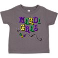 thumbnail image 3 of Inktastic Mardi Gras Beads Boys or Girls Toddler T-Shirt, 3 of 5