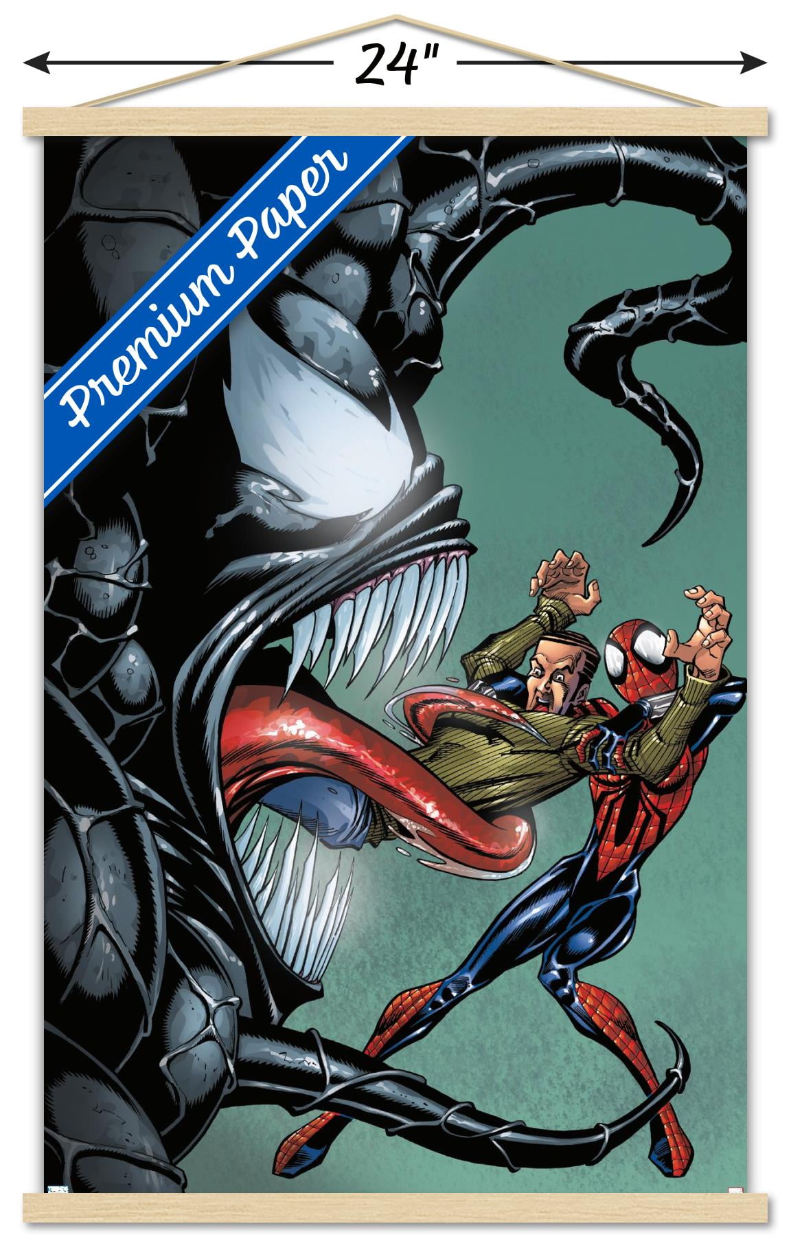 Marvel Comics - Spider-Girl, Norman Osborne - Spider-Girl #82 Wall Poster with Wooden Magnetic Frame, 22.375" x 34"