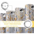 thumbnail image 6 of Yellow Blue Forest Blackout Curtains for Bedroom/Living Room, Thermal Insulated Kitchen Curtains, Modern Oil Painting Art Grommet Darkening Window Treatment Drapes 42"x63"x2, 6 of 8