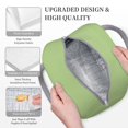 thumbnail image 3 of Disketp Green Gingham Bolsa Térmica para Almuerzo, Lonchera con Abertura Amplia y Gran Capacidad, Organizador Reutilizable para Mujeres, Hombres y Adultos, 3 of 6