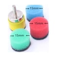 thumbnail image 3 of YSNOOWE 13-Pcs Waxing Sponge Wheel Set Assorted Color for DIY Users, 3 of 8