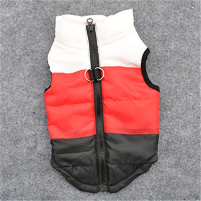 JFBUJC Dog Apparel Jacket Cotton Cold Weather Winter Fall Warm Doggy Coat Apparel Costumes