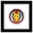 Black Framed Version, variant on Gallery Pops Marvel Comics Avengers - Iron Man Icon Wall Art, Unframed Version, 12" x 12"