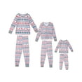 thumbnail image 2 of Unique Bargains Women's Christmas Tee with Pants Loungewear Family Pajama Sleepwear Sets, 2 of 4