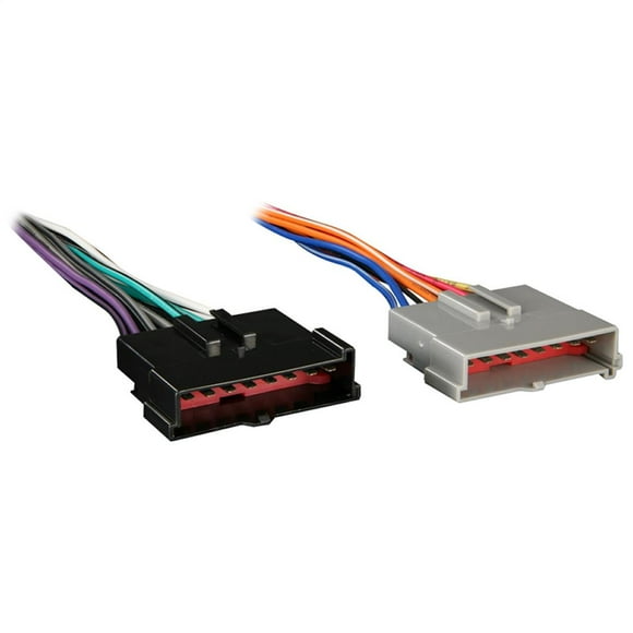 Metra Electronics Radio Wiring Harness 70-1770 TurboWire; Black Plug And Grey Plug