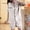 White, variant on 2 Piece Silk Satin Pajamas Sets for Women Soft Comfy Short Sleeve Button Down Pjs Sets Sleepwear M