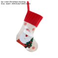 thumbnail image 1 of Calcetines navideños para decoración del hogar, bolsa de regalo de Papá Noel, saco de dulces, Año Nuevo, 2023, 1 of 4