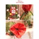 thumbnail image 3 of Yuarrent Bolsas de Navidad con cordón para regalo Kits de decoración para fiestas Muñeco de nieve Yuarrent HA070036-02B, 3 of 6