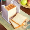 Yguping Foldable Bread Slicer DIY Toast Loaf Slicing Machine