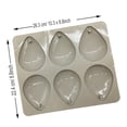 thumbnail image 2 of Decodeary Silicone Wax Molds For Flexible And Reusable Jewelry Craft Making Versatile Usage Silica Gel As Shown 1Set, 2 of 6