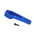 thumbnail image 4 of Brazo de dirección servo de metal de 25T, bricolaje, con tornillo, rosca M2, brazo de dirección servo largo Azul, 4 of 9