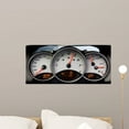 thumbnail image 1 of Sportscar Instrument Panel Wall Mural Decal by Wallmonkeys Vinyl Peel and Stick Graphic (24 in W x 11 in H), 1 of 4