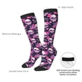 thumbnail image 4 of Fuzoiu Skull Flower Print Adult Stockings,Crew Socks,Unisex Fashion Socks, Casual Sports Socks,Comfortable Crew Socks for Everyday Wear and Sports, 4 of 6