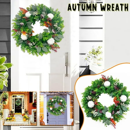 

Dyfzdhu Autumn Autumn Gorgeous Wreath Autumn Color 45cm Pendant Decoration Home Decor