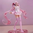 thumbnail image 4 of Pink Hatsune Miku Virtual Singer Boxed Figure Model Desktop Ornament Children's Anime Character Toys 7.88 inch, 4 of 6