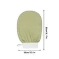 thumbnail image 3 of YiJuHui 4pcs Exfoliating Gloves Deep Cleansing Scrub Mitts for Body Dead Skin Removal Shower Massage Bath Towel Reusable, 3 of 5