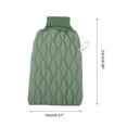 thumbnail image 4 of Unique Bargains Double-sided Bath Towel for Shower Room 5.51"x9.06" 1 Pc Green, 4 of 6