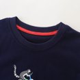 thumbnail image 2 of KAWELL T-Shirts d'Été à Motif Dinosaure pour Tout-Petits Garçons, Manches Courtes, Haut Taille 2-7T, 2 of 6