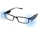 thumbnail image 3 of Danse Jupe Lunettes de Lecture Multi-Forces Lunettes de Lecture de Nuit avec Lumières LED Doubles Lunettes Compactes Plein Cadre pour Vision Claire +4.00, 3 of 4