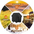 thumbnail image 3 of Dinheiro Funda para Barbacoa al Aire Libre, Funda para Barbacoa Impermeable, Funda para Parrilla de Gas Fade, Funda para Barbacoa 210D, Negra, 2 tamaños, 3 of 5