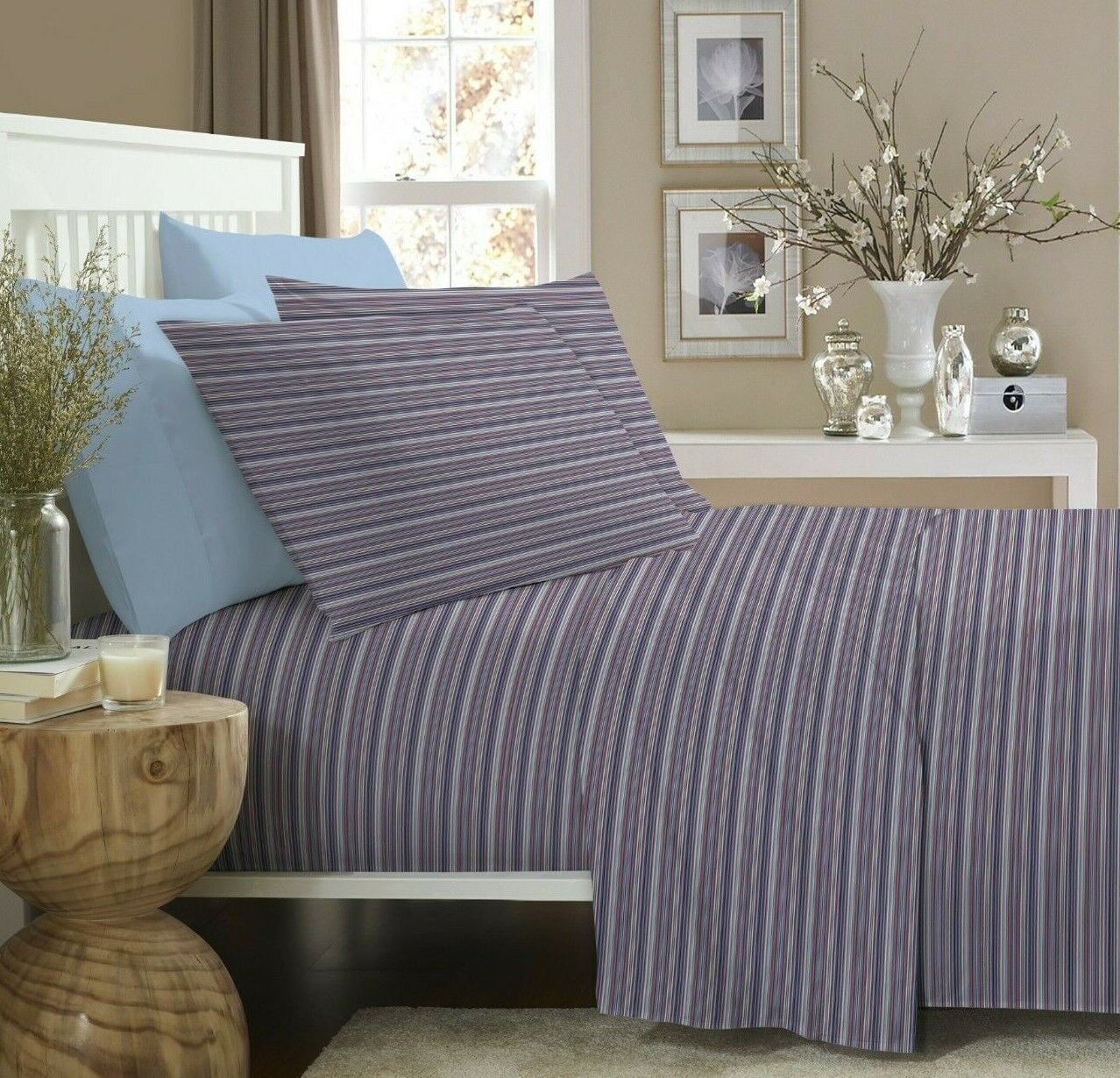 1200 Thread Count 6 Piece 100 Cotton Sheet Sets