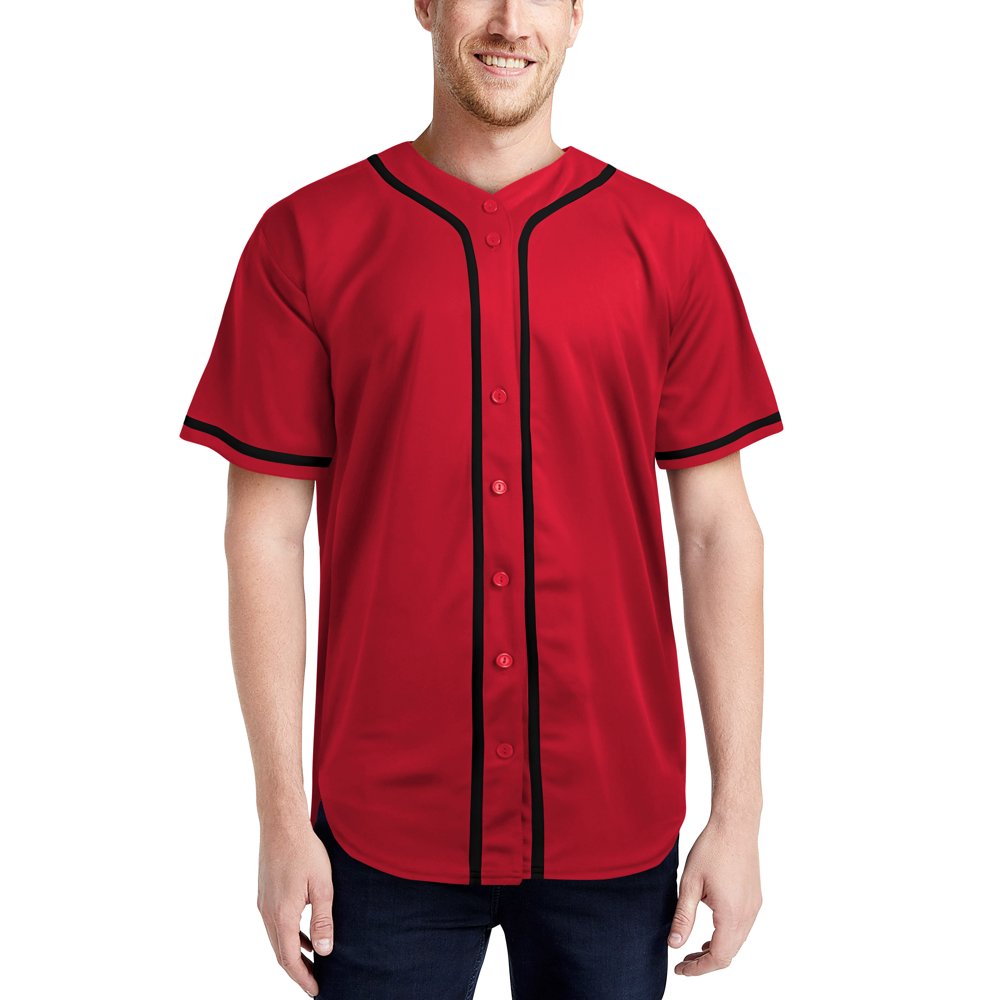 Ma Croix - Ma Croix Mens Team Sports Printable Blank Jersey Baseball ...