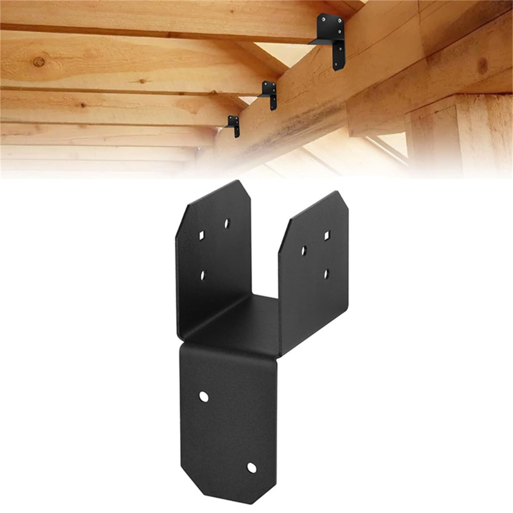4Pcs Wooden house Hanger Joint Post Caps For Light Steel Frame Anchors Connector