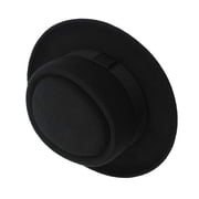 Yauxim Top Hat Pork Pie Hat Western Short Brimmed Hat for Women Man Casual Wear Western Men Women Unisex Wear