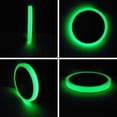 thumbnail image 4 of 1 paquete de cinta que brilla en la oscuridad, 9,8 pies de cinta fluorescente brillante y duradera, cinta luminosa para deportes al aire libre, decoraciones nocturnas, 4 of 5