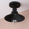 thumbnail image 4 of Pathson Vintage 1-Light Metal Flush Mounted Ceiling Light, Cone Shape Lamp for Kitchen Hallway, 4 of 5