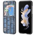 thumbnail image 1 of For Samsung Galaxy Z Flip5 Abeel Genuine Leather Mahjong Texture Series Phone Case, 1 of 4