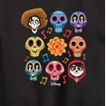 thumbnail image 3 of Coco - Musical Skulls - Toddler And Youth Crewneck Fleece Sweatshirt, 3 of 5
